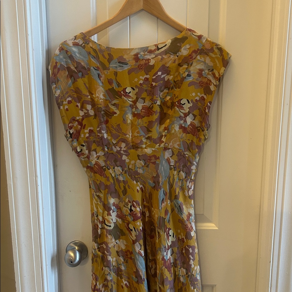 Sundance Silk floral midi dress - Picture 6 of 6